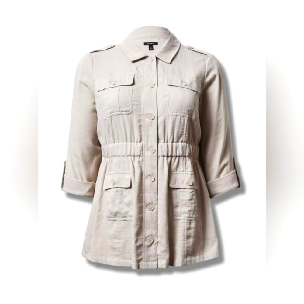 Torrid Utility Anorak Jacket